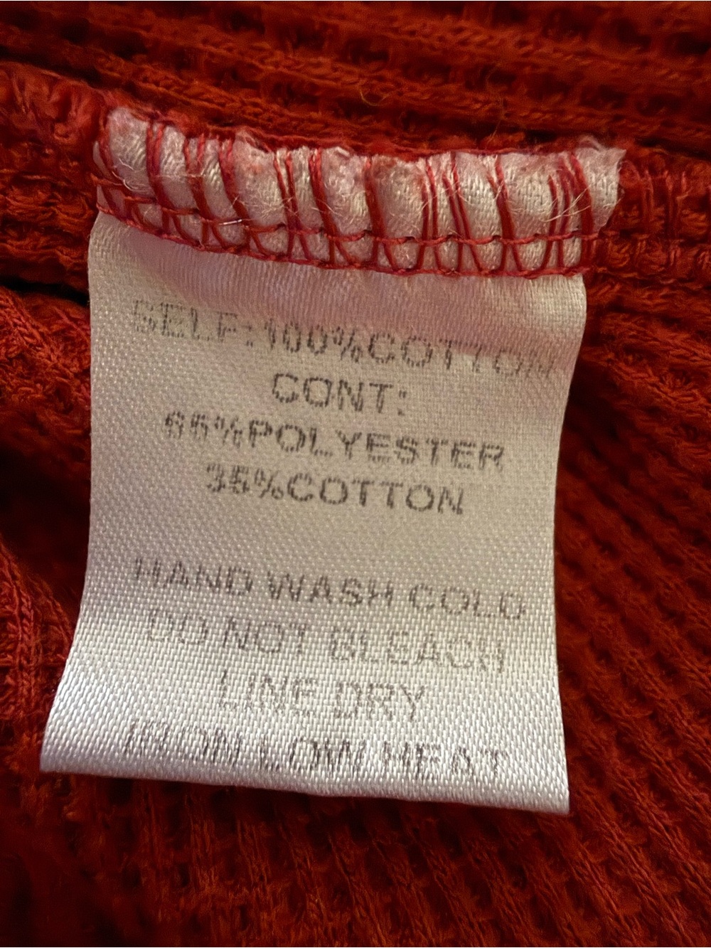 Vici Red Gauze Cotton Shirt - Picture 5 of 5